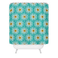 Heather Dutton Supernova Aqua Shower Curtain