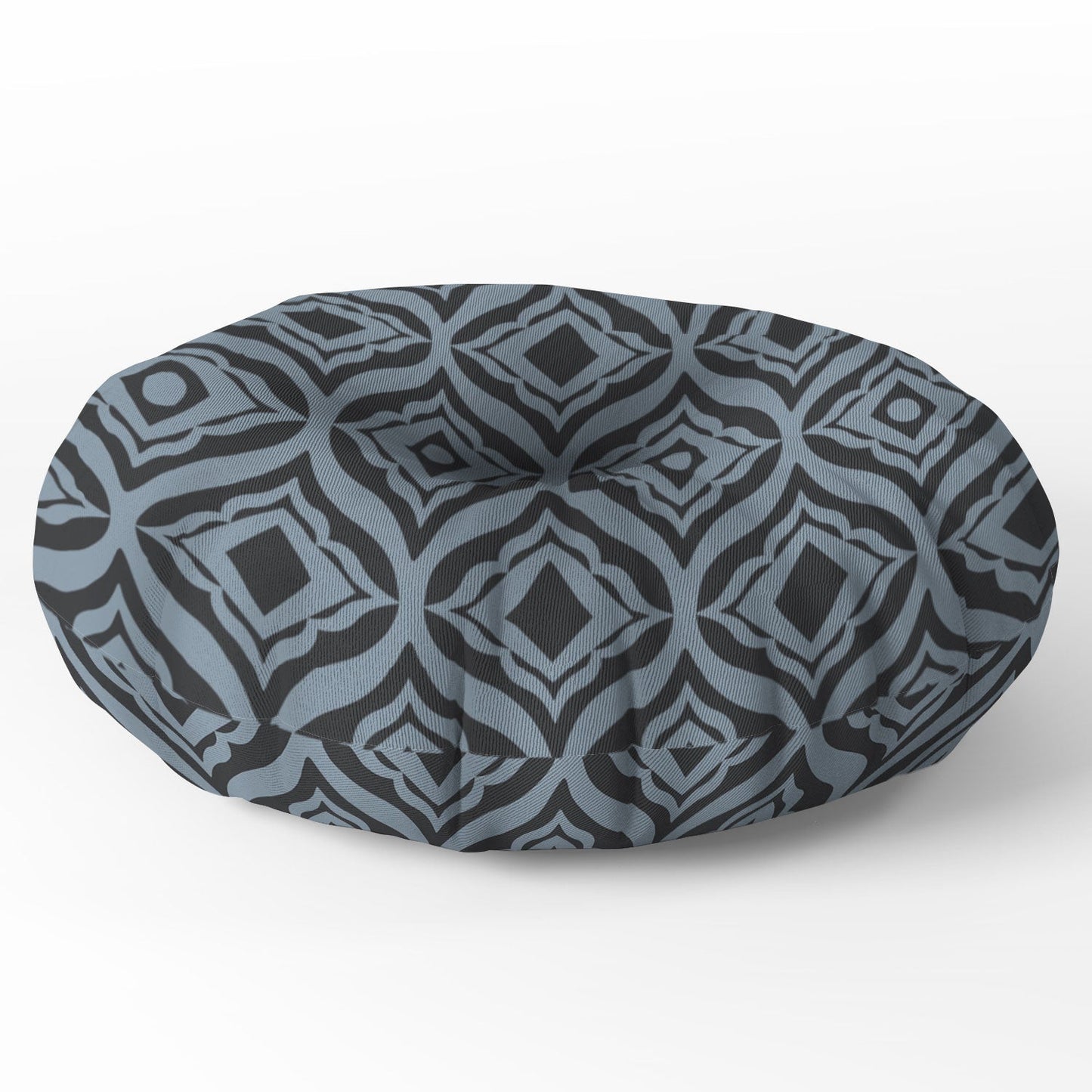 Heather Dutton Trevino Dusk Floor Pillow Round