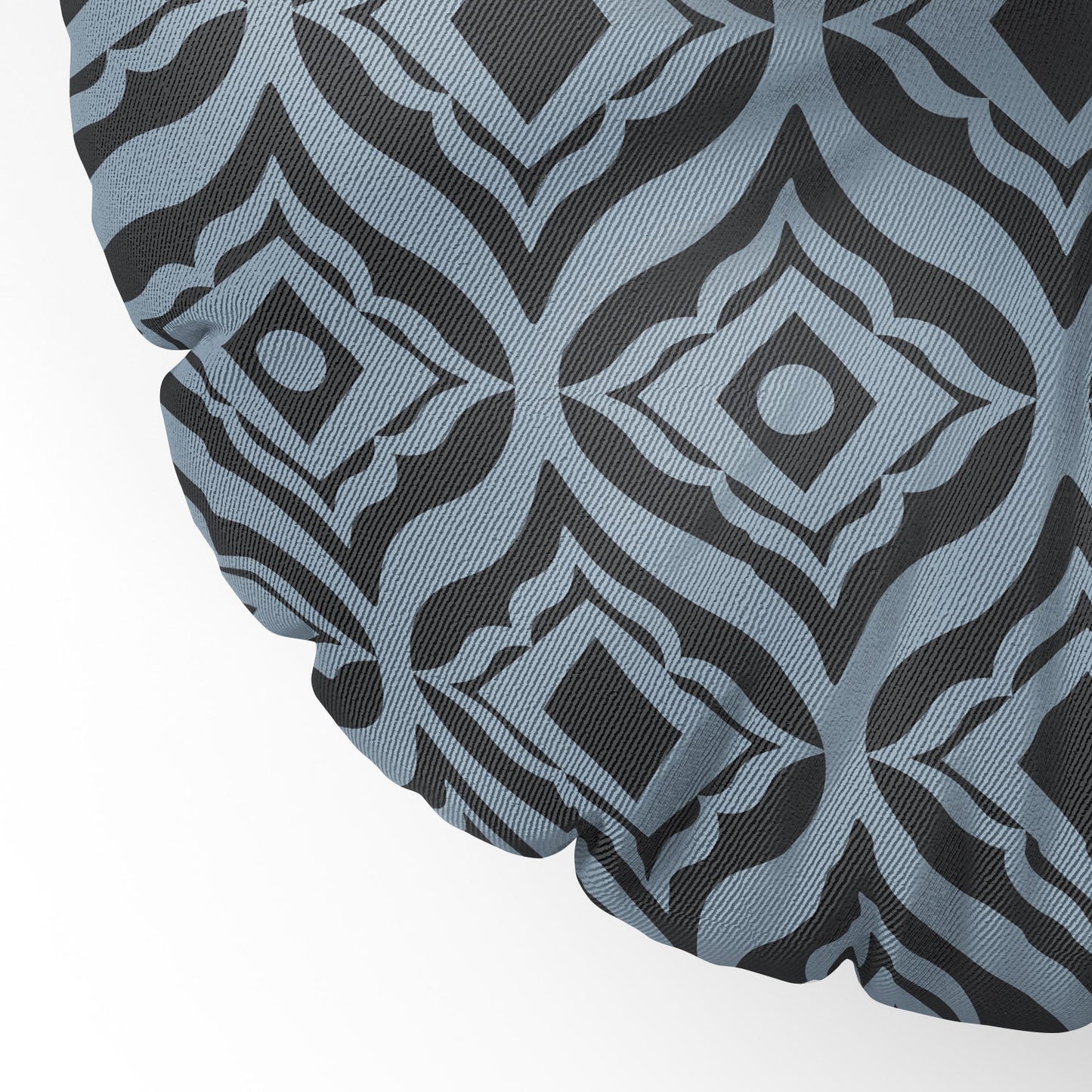 Heather Dutton Trevino Dusk Floor Pillow Round