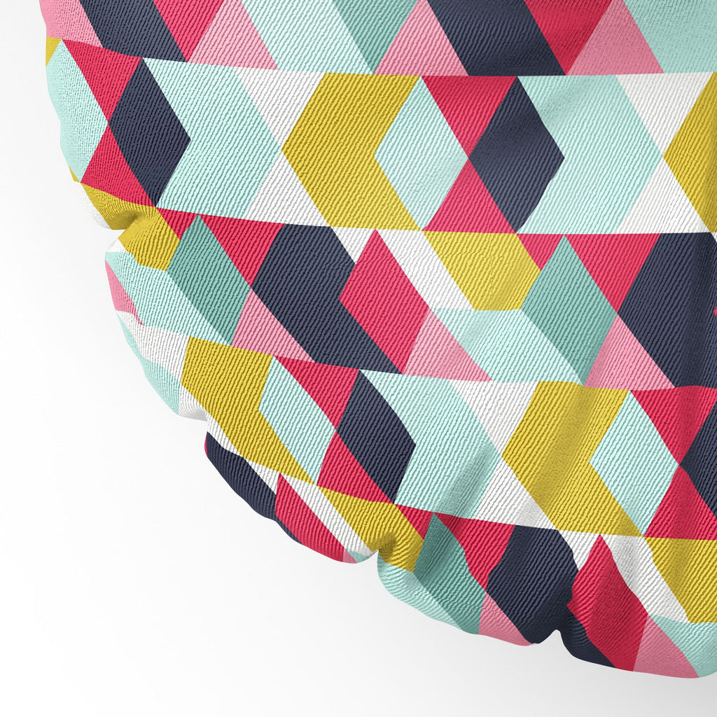 Heather Dutton Tribeca Nightlife Floor Pillow Round