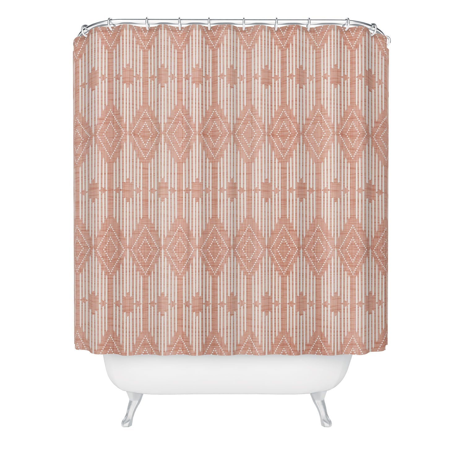 Heather Dutton West End Blush Shower Curtain
