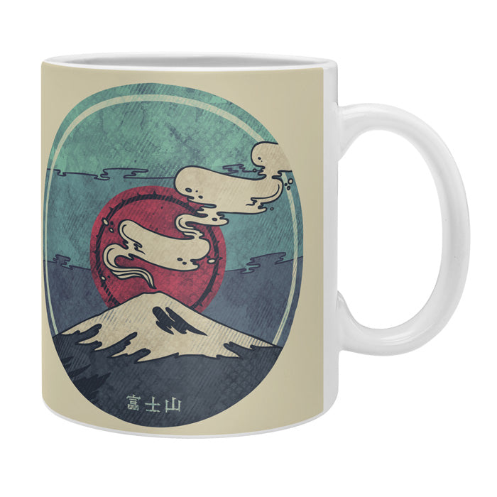 Hector Mansilla Fuji Coffee Mug