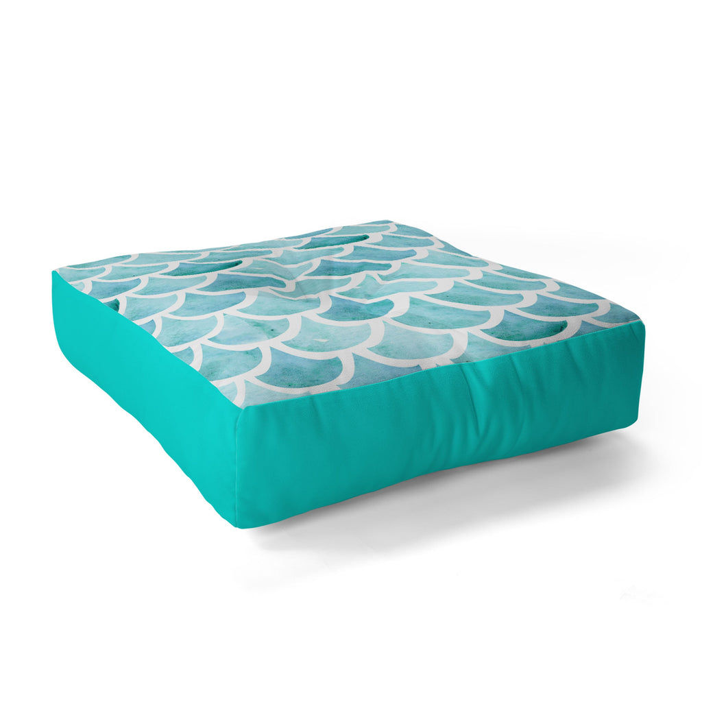 Hello Sayang La Mer Floor Pillow Square