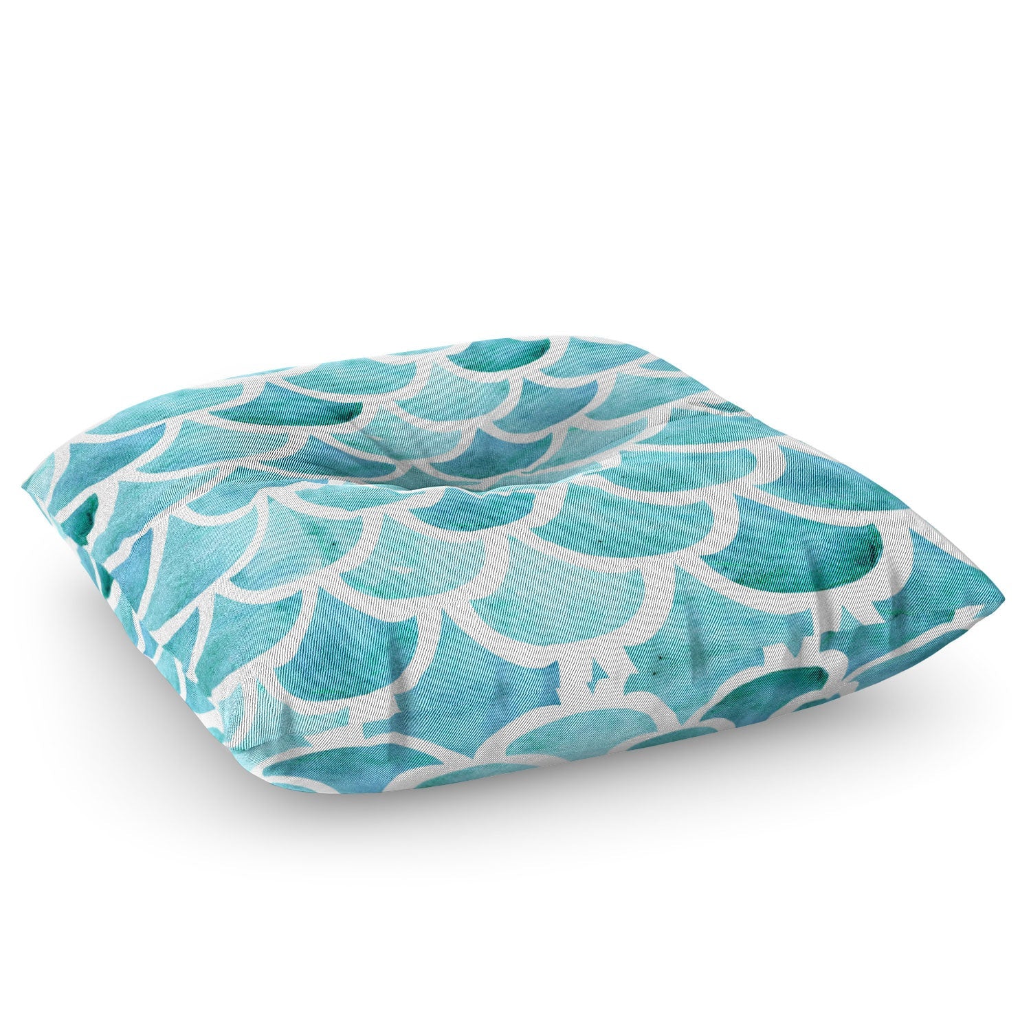 Hello Sayang La Mer Floor Pillow Square