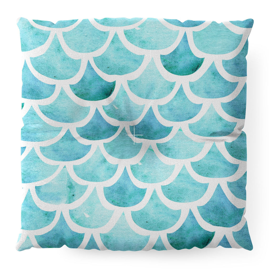 Hello Sayang La Mer Floor Pillow Square
