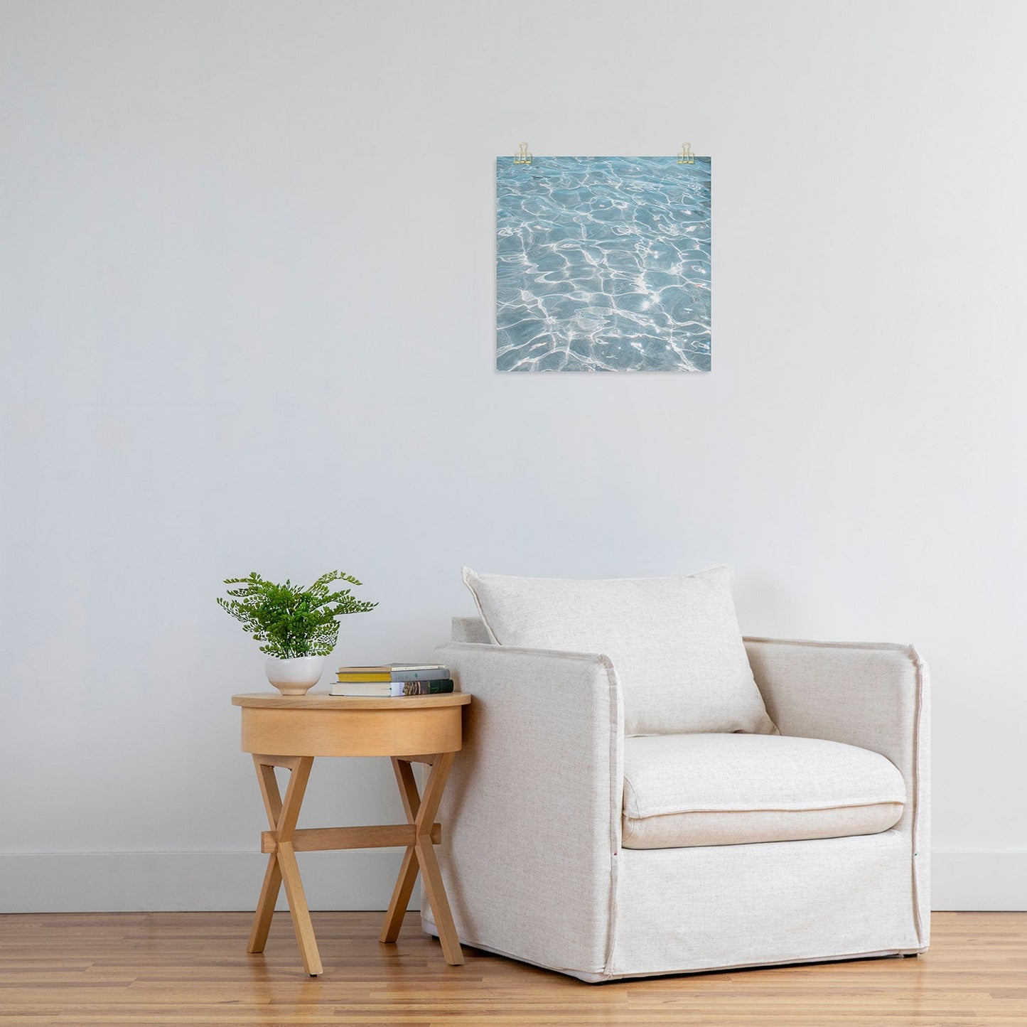 Henrike Schenk - Travel Photography Crystal Clear Blue Water Photo Art Print