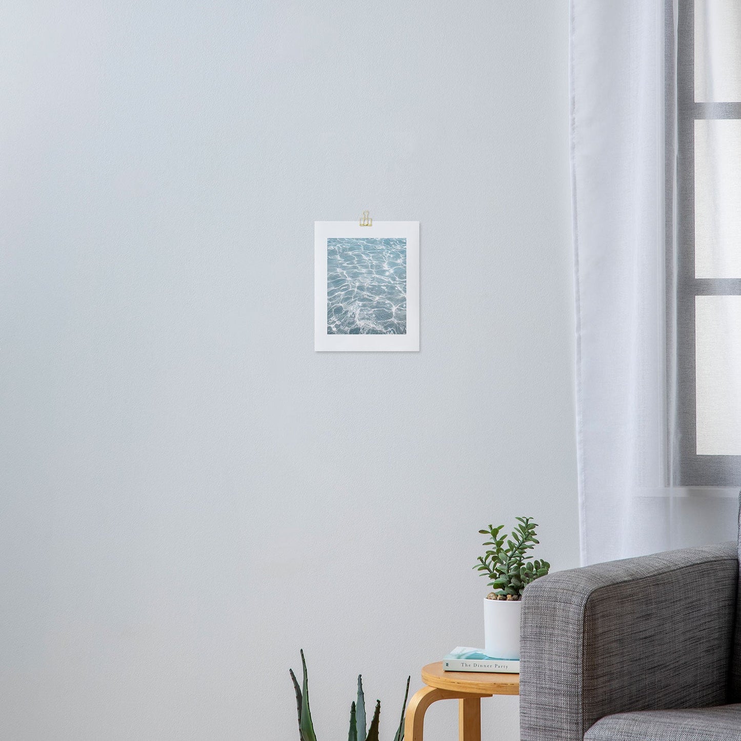 Henrike Schenk - Travel Photography Crystal Clear Blue Water Photo Art Print