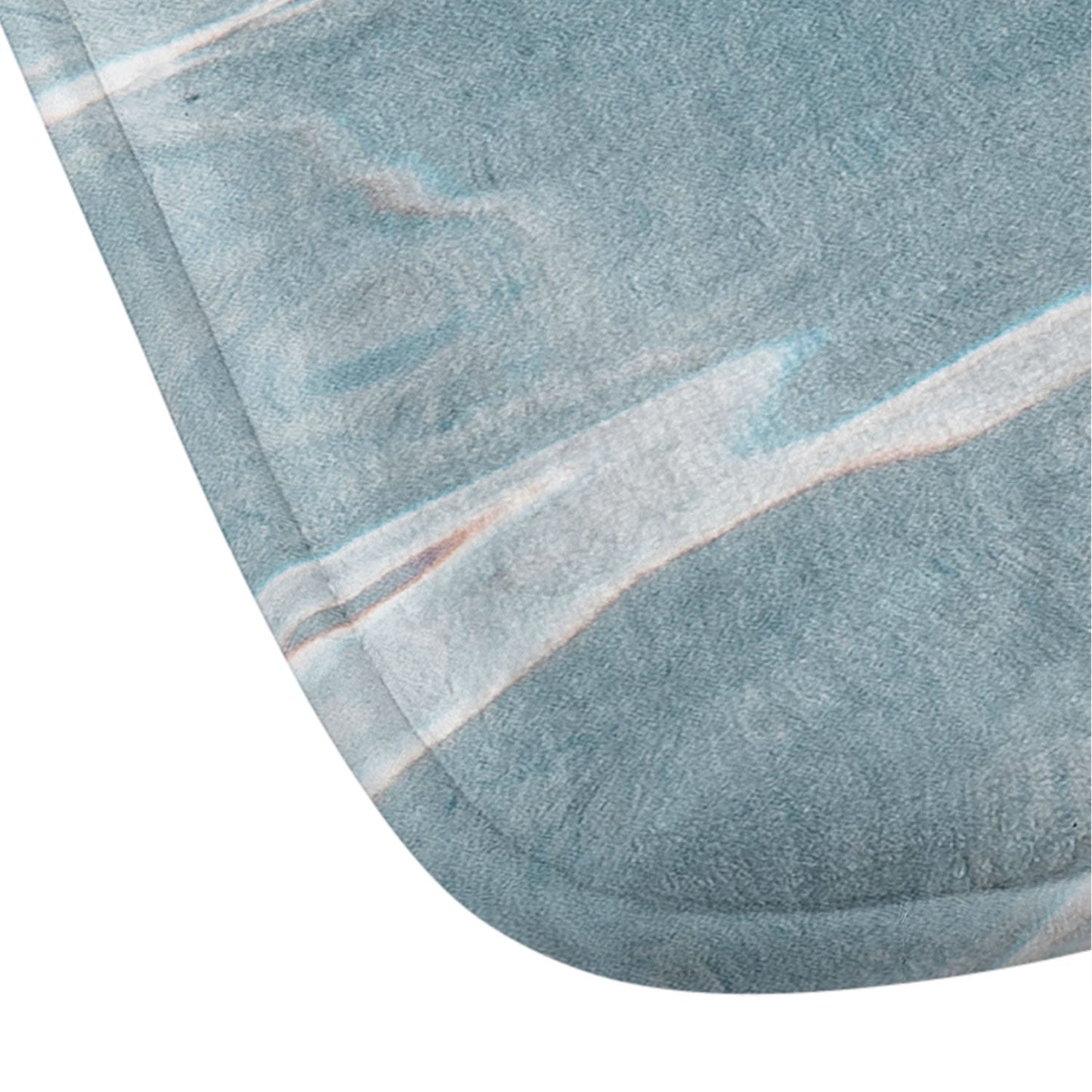 Henrike Schenk - Travel Photography Crystal Clear Blue Water Photo Memory Foam Bath Mat