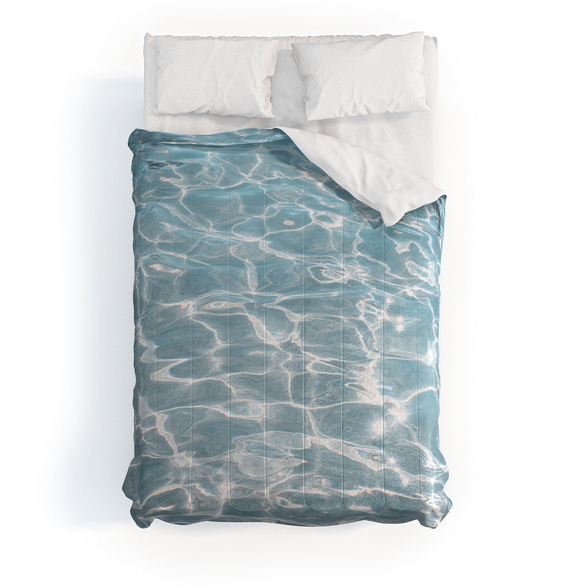 Henrike Schenk - Travel Photography Crystal Clear Blue Water Photo Comforter