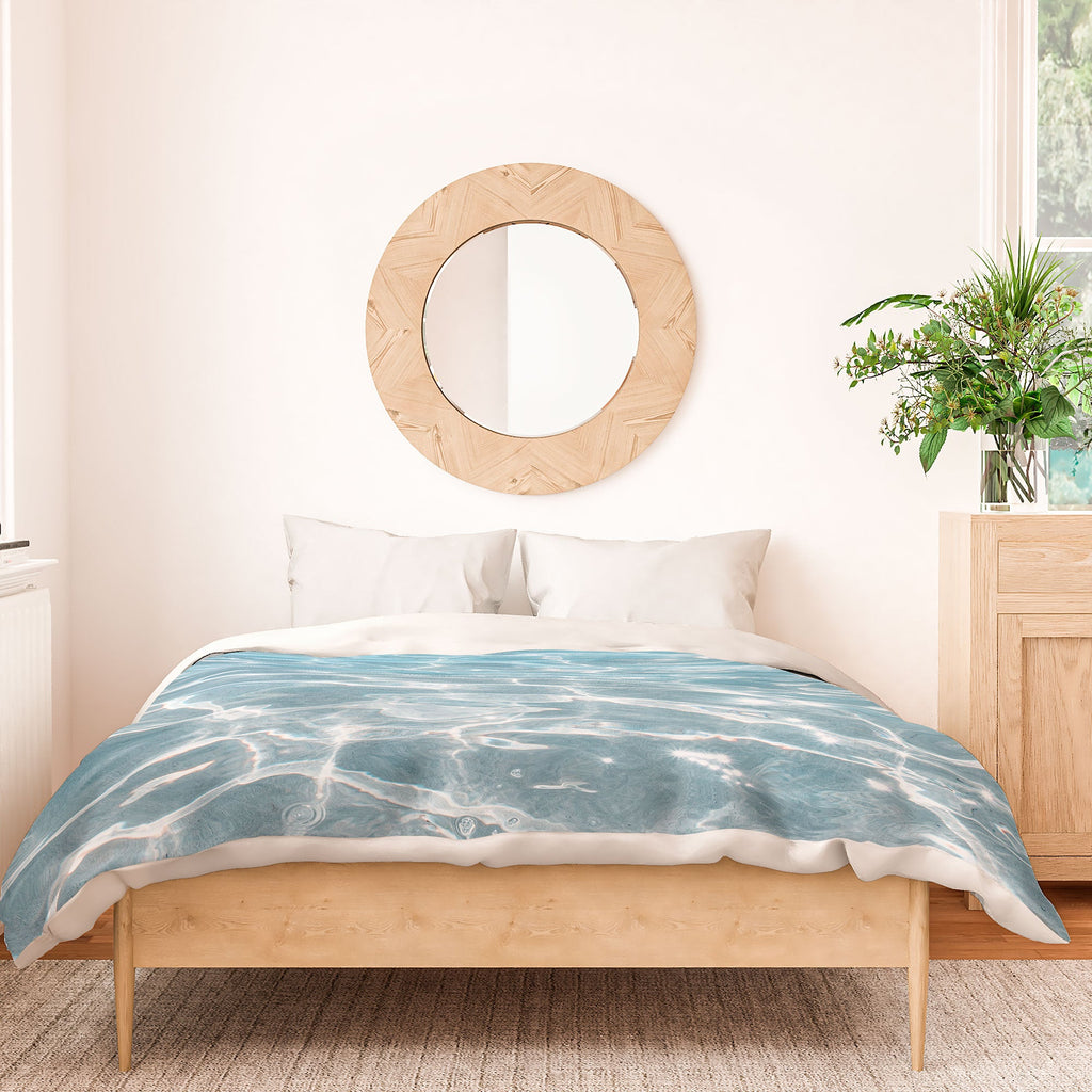 Henrike Schenk - Travel Photography Crystal Clear Blue Water Photo Duvet Cover