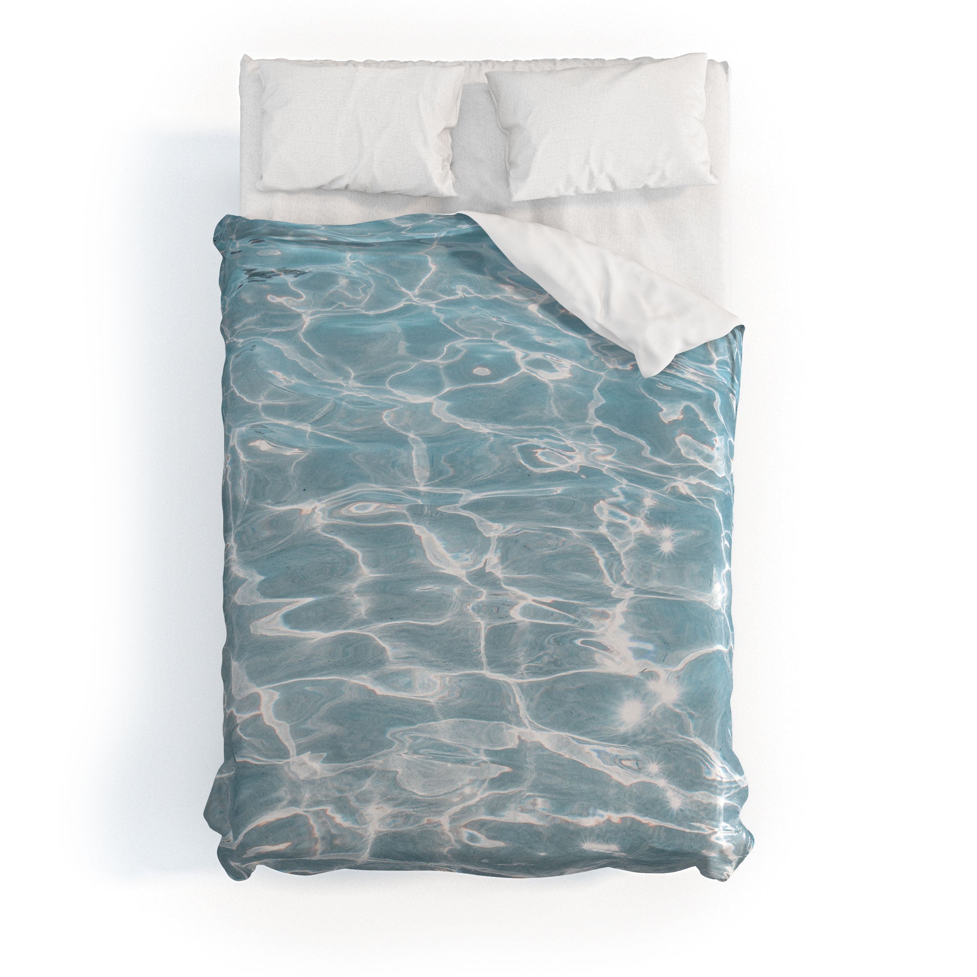 Henrike Schenk - Travel Photography Crystal Clear Blue Water Photo Duvet Cover