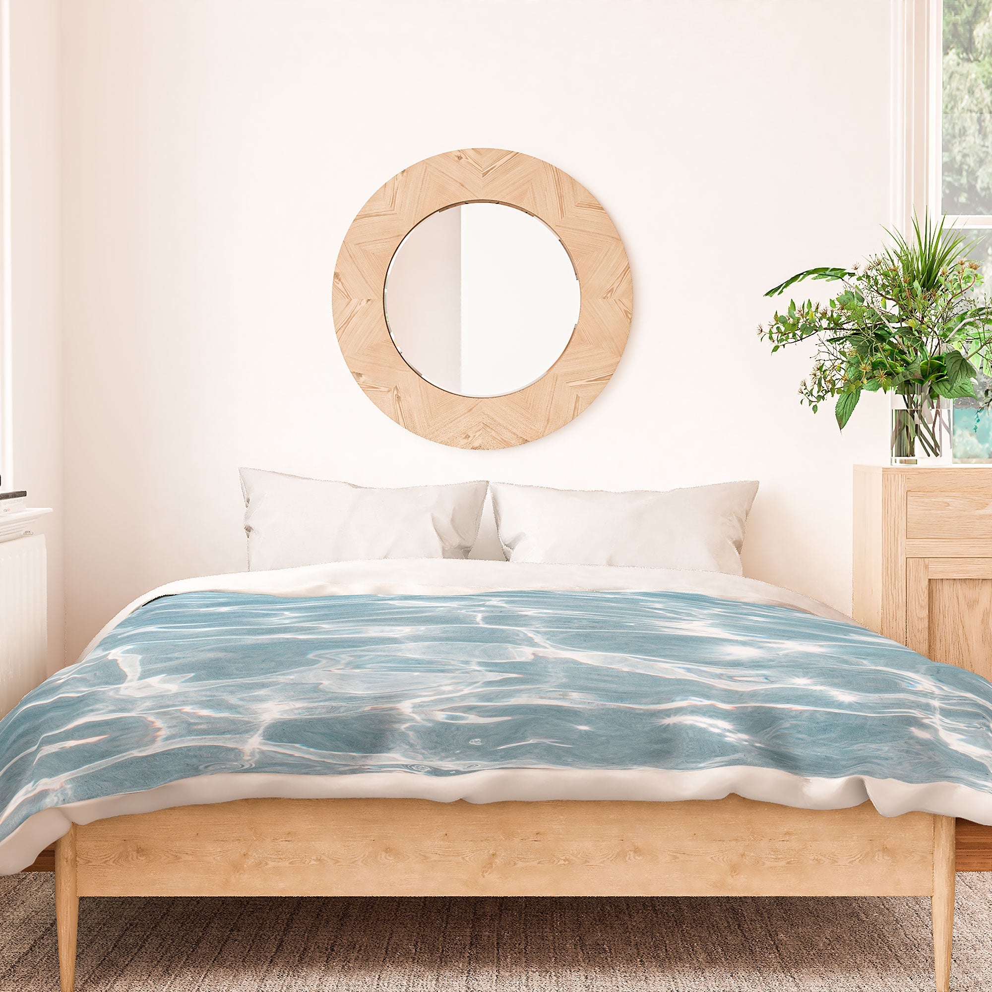 Henrike Schenk - Travel Photography Crystal Clear Blue Water Photo Duvet Cover
