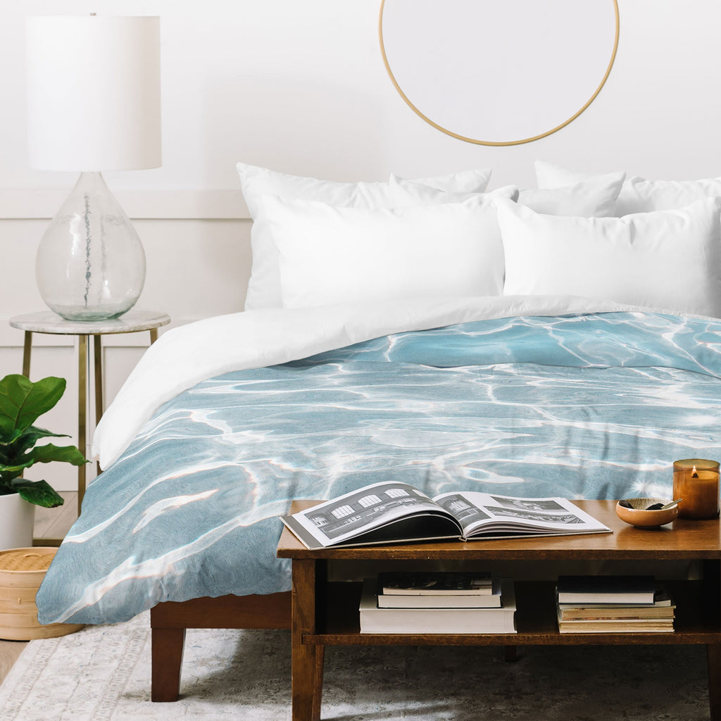 Henrike Schenk - Travel Photography Crystal Clear Blue Water Photo Duvet Cover