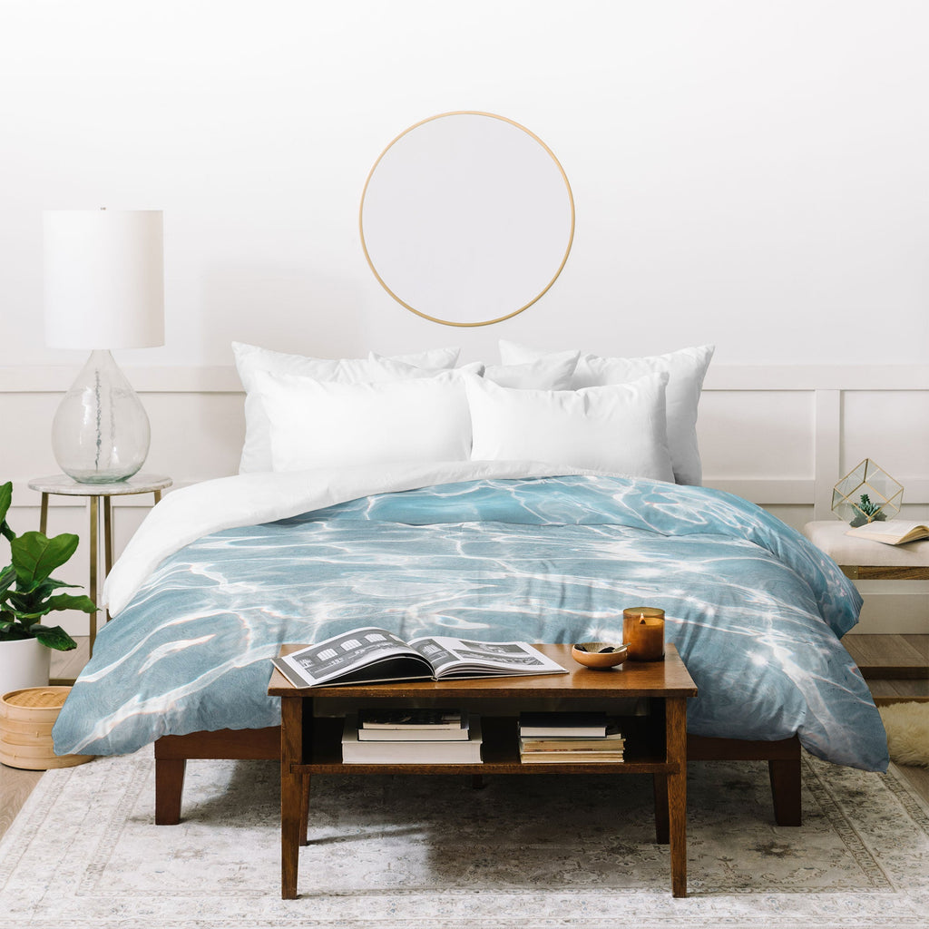 Henrike Schenk - Travel Photography Crystal Clear Blue Water Photo Duvet Cover