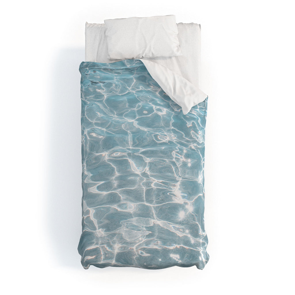 Henrike Schenk - Travel Photography Crystal Clear Blue Water Photo Duvet Cover