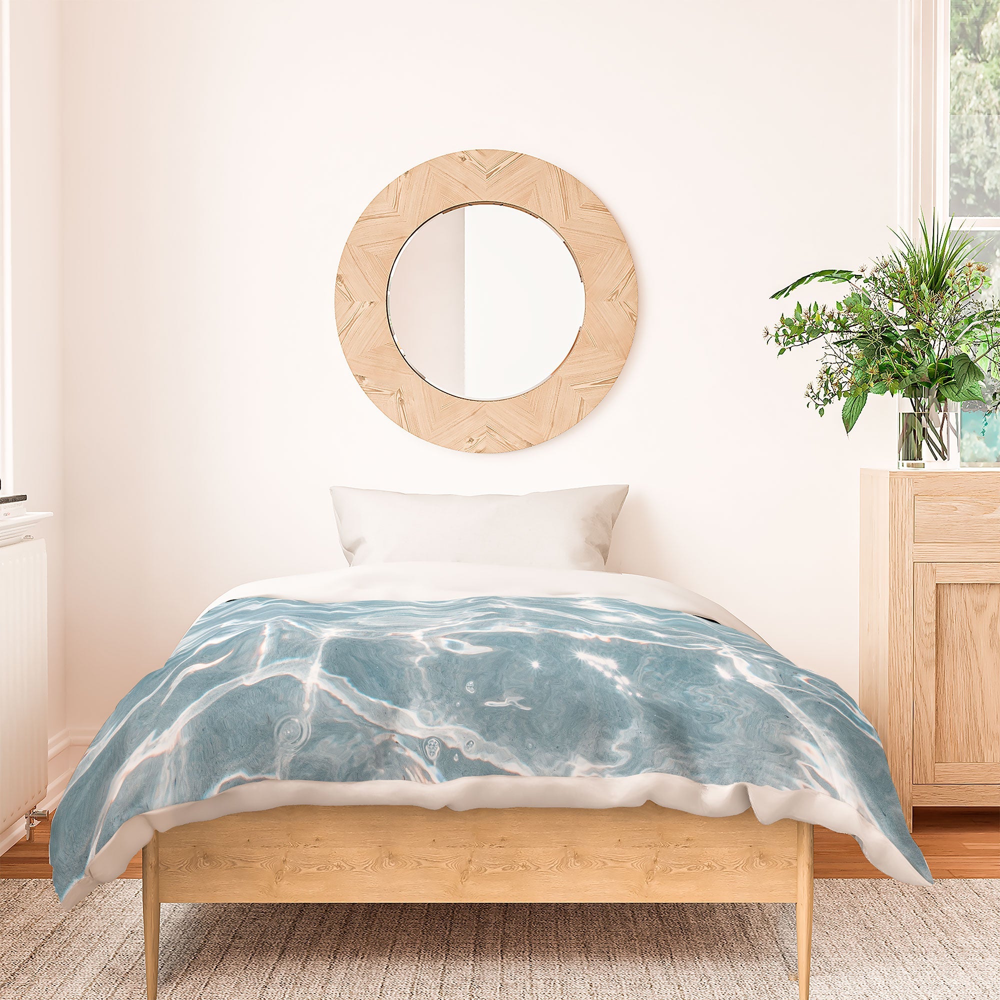 Henrike Schenk - Travel Photography Crystal Clear Blue Water Photo Duvet Cover