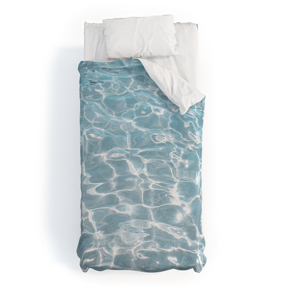 Henrike Schenk - Travel Photography Crystal Clear Blue Water Photo Duvet Cover