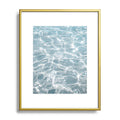 Henrike Schenk - Travel Photography Crystal Clear Blue Water Photo Metal Framed Art Print