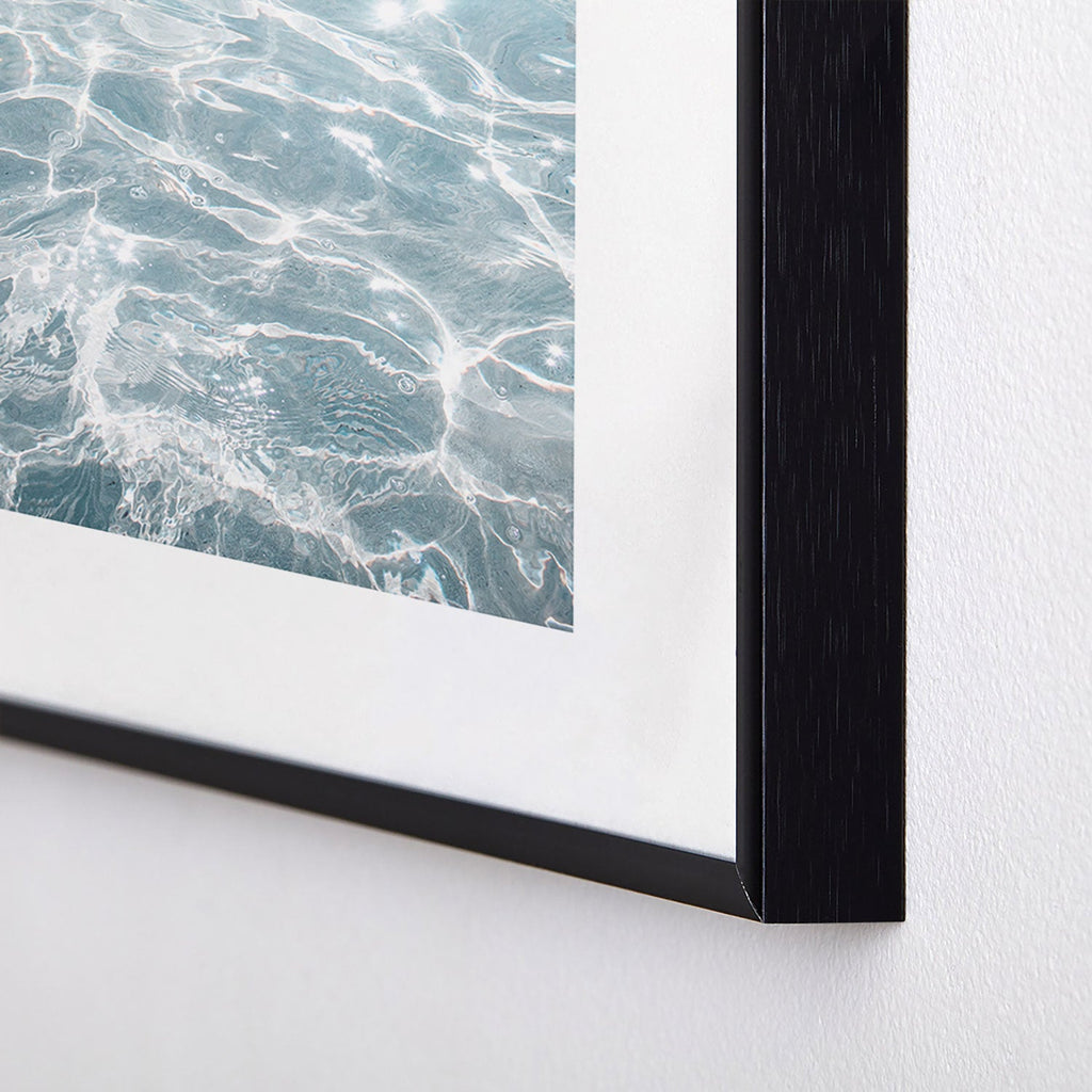 Henrike Schenk - Travel Photography Crystal Clear Blue Water Photo Metal Framed Art Print