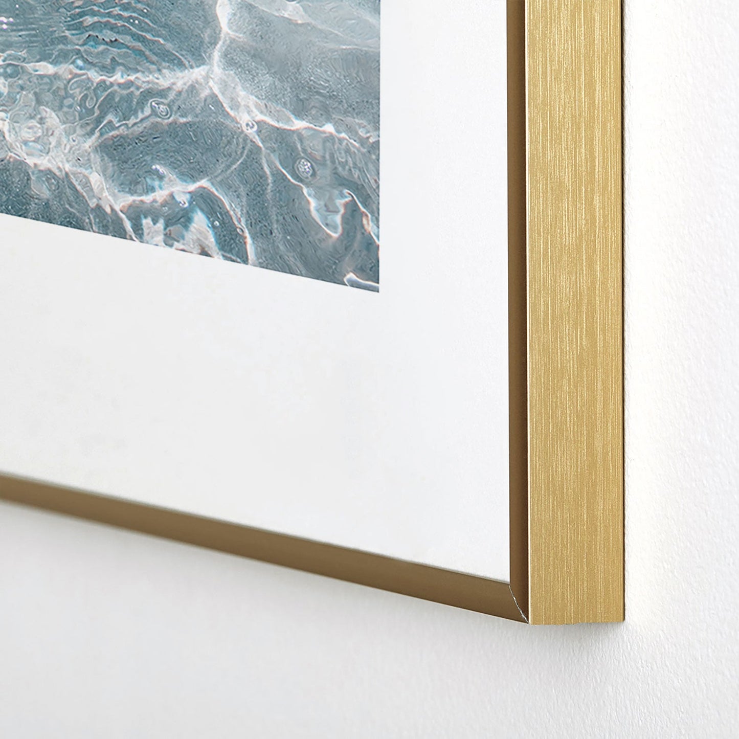 Henrike Schenk - Travel Photography Crystal Clear Blue Water Photo Metal Framed Art Print