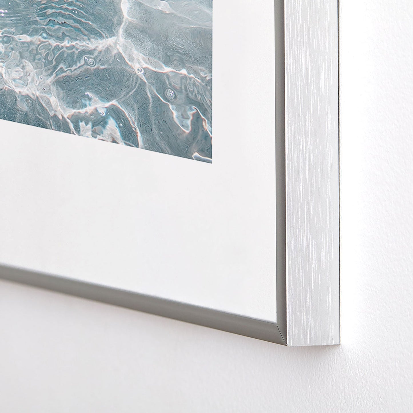 Henrike Schenk - Travel Photography Crystal Clear Blue Water Photo Metal Framed Art Print