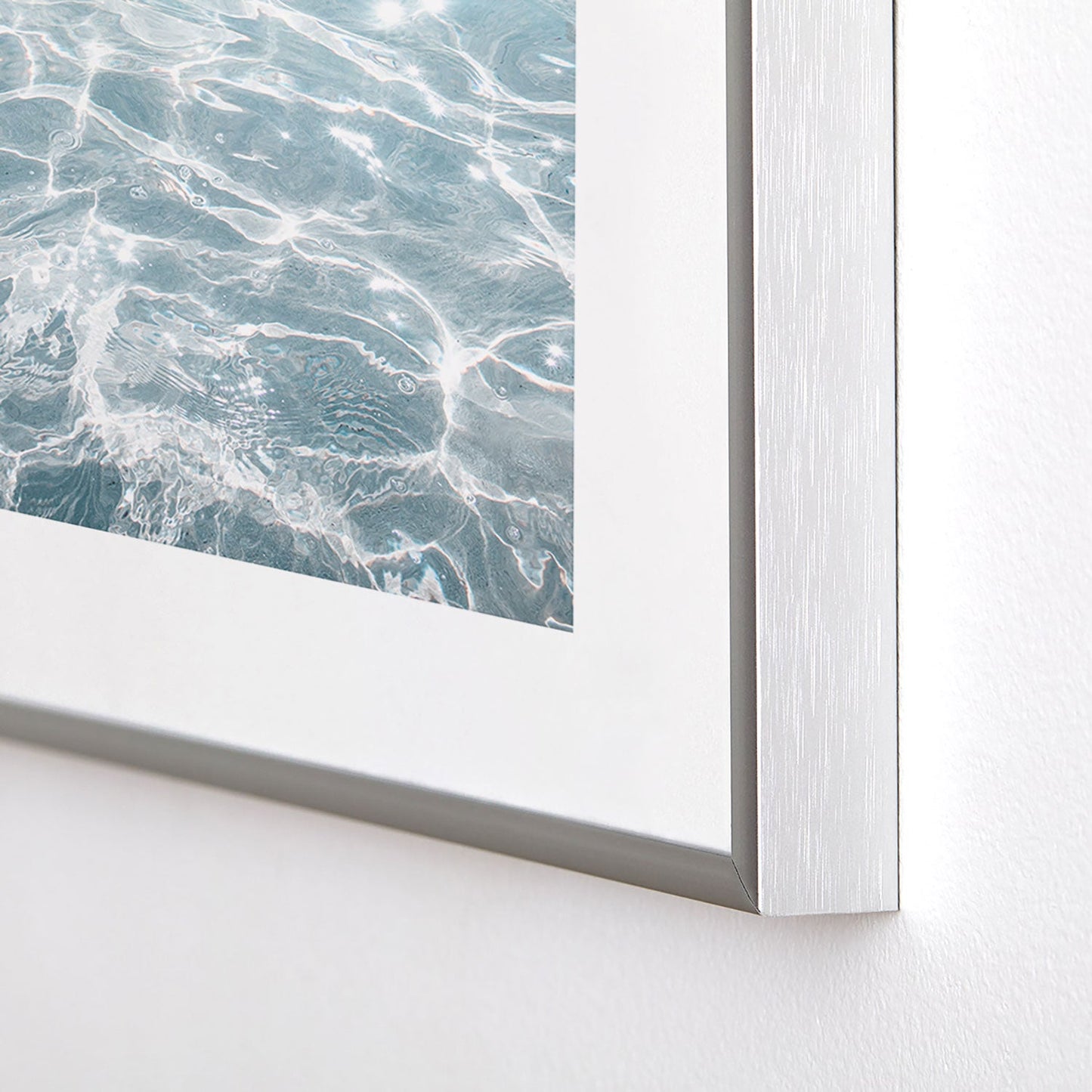 Henrike Schenk - Travel Photography Crystal Clear Blue Water Photo Metal Framed Art Print
