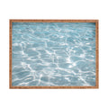 Henrike Schenk - Travel Photography Crystal Clear Blue Water Photo Rectangular Tray