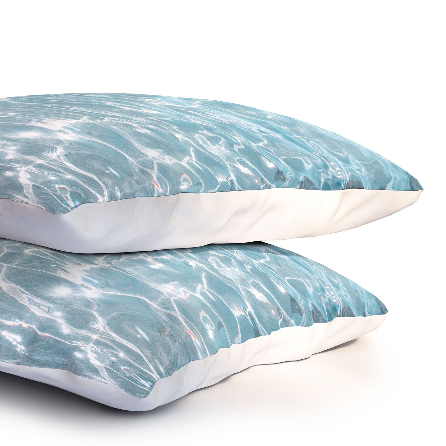 Henrike Schenk - Travel Photography Crystal Clear Blue Water Photo Pillow Shams