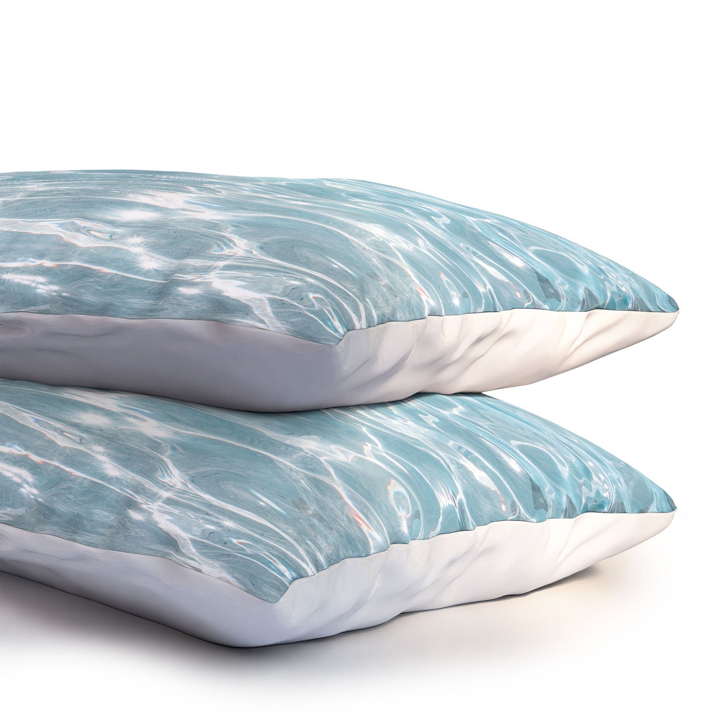 Henrike Schenk - Travel Photography Crystal Clear Blue Water Photo Pillow Shams