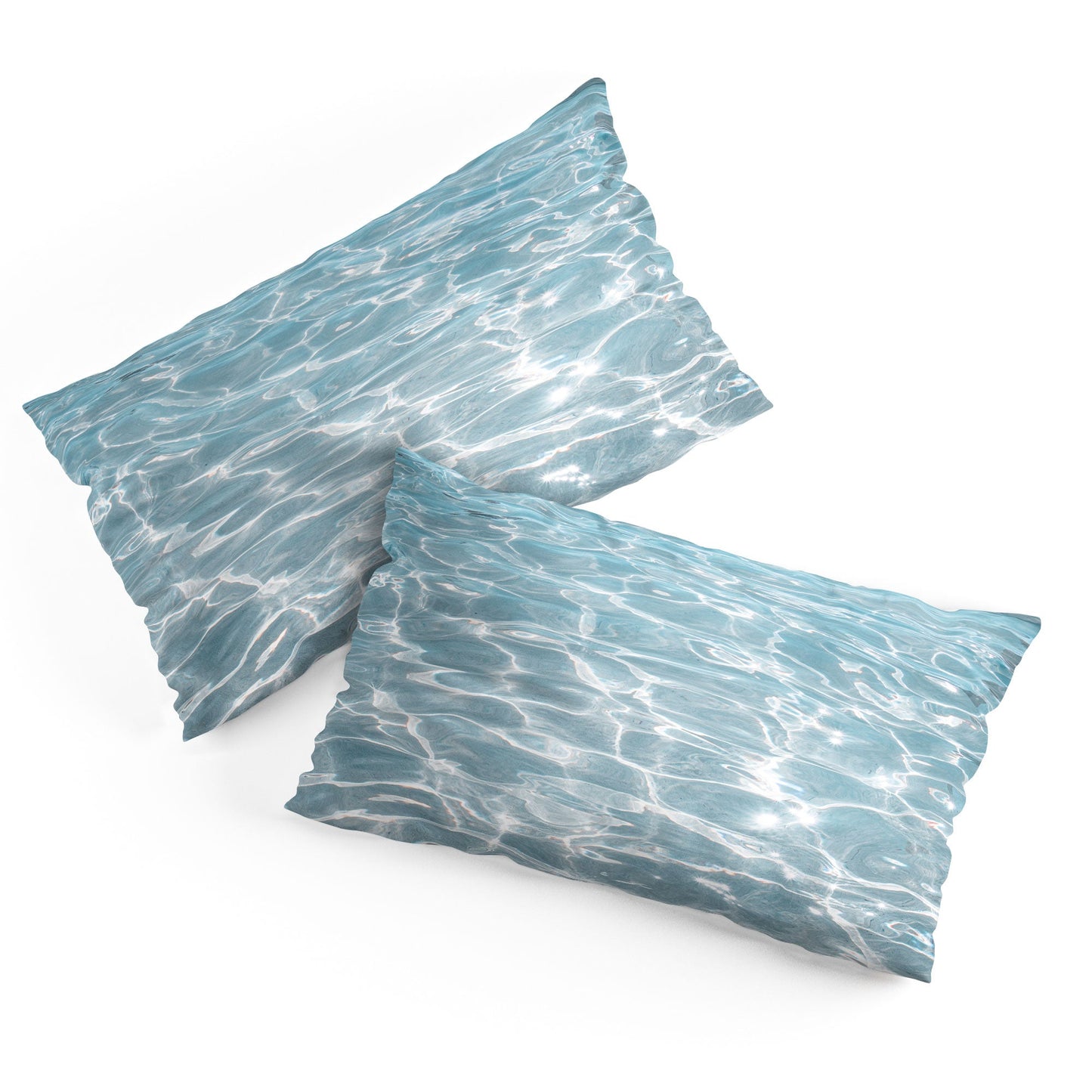 Henrike Schenk - Travel Photography Crystal Clear Blue Water Photo Pillow Shams