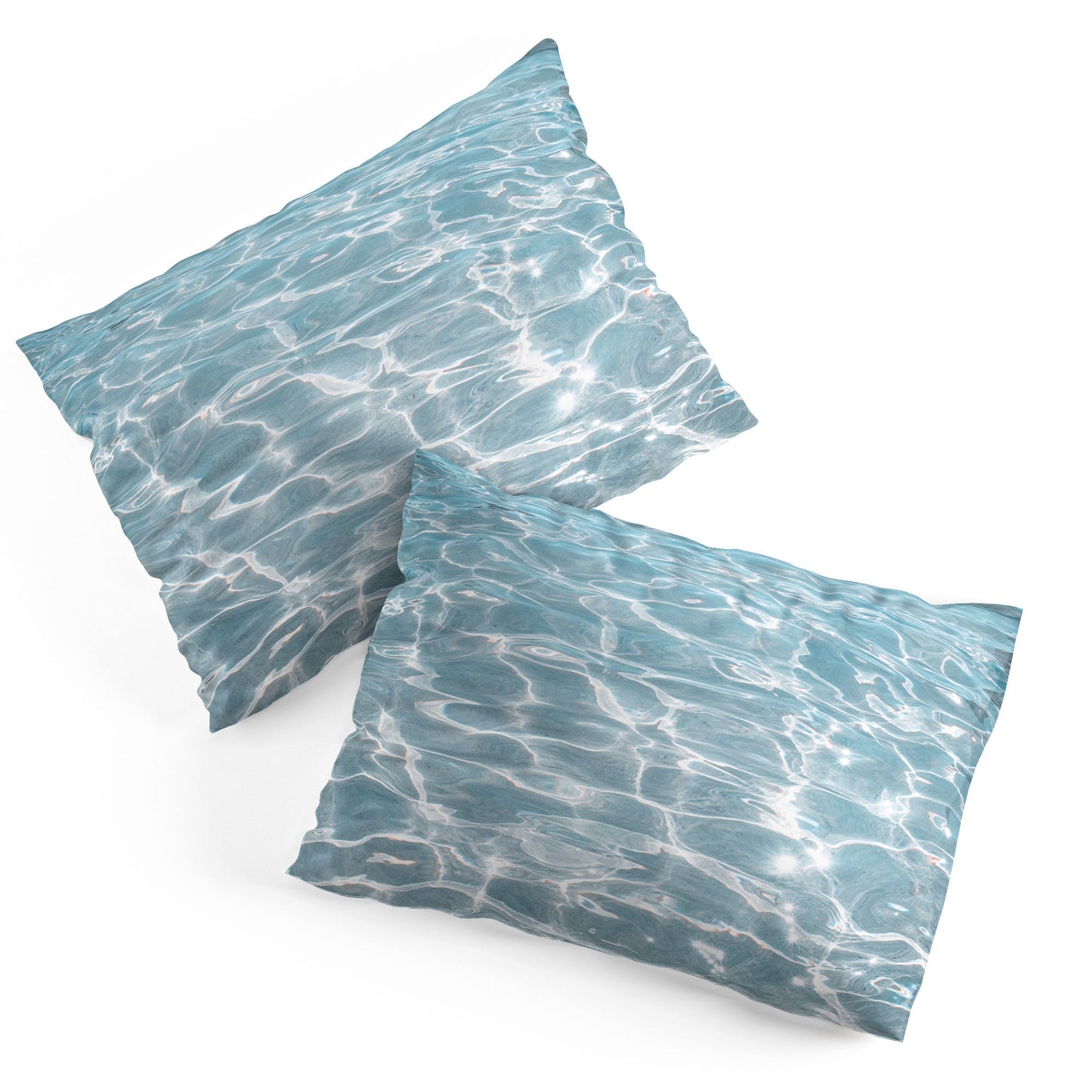 Henrike Schenk - Travel Photography Crystal Clear Blue Water Photo Pillow Shams