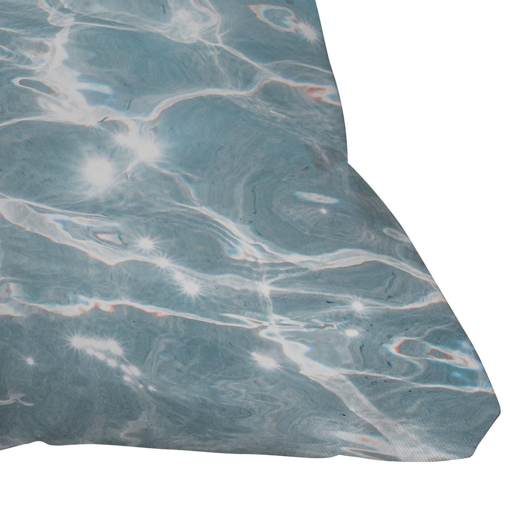Henrike Schenk - Travel Photography Crystal Clear Blue Water Photo Outdoor Throw Pillow