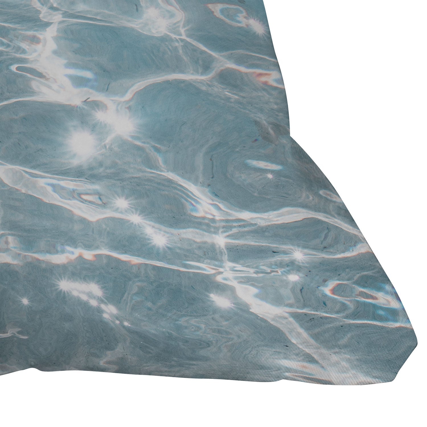 Henrike Schenk - Travel Photography Crystal Clear Blue Water Photo Outdoor Throw Pillow
