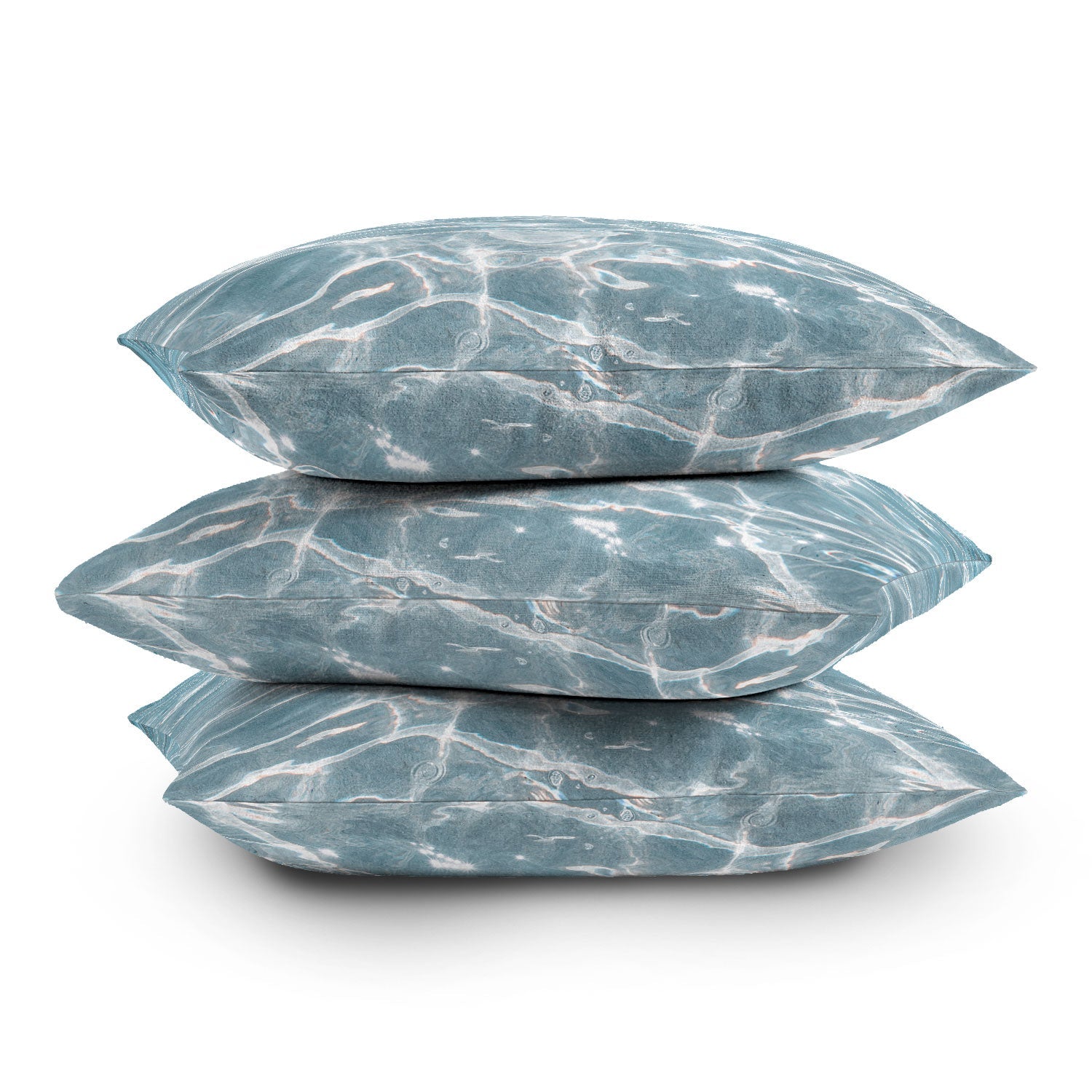 Henrike Schenk - Travel Photography Crystal Clear Blue Water Photo Outdoor Throw Pillow
