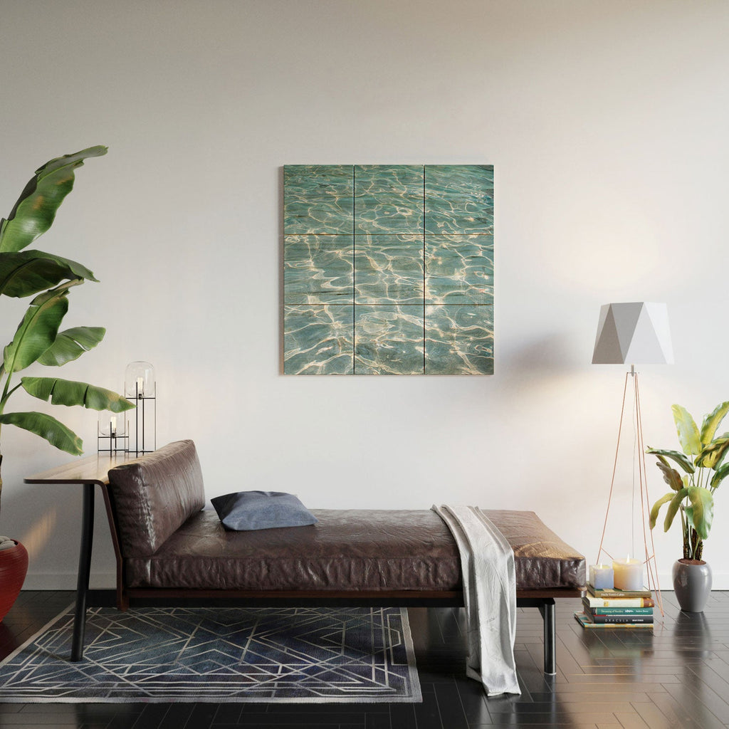 Henrike Schenk - Travel Photography Crystal Clear Blue Water Photo Wood Wall Mural