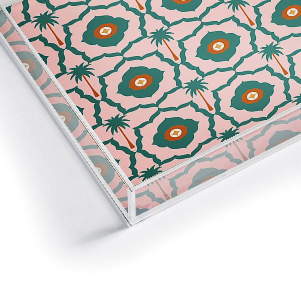 Design by Spark Mid Mod Palm Springs Acrylic Tray