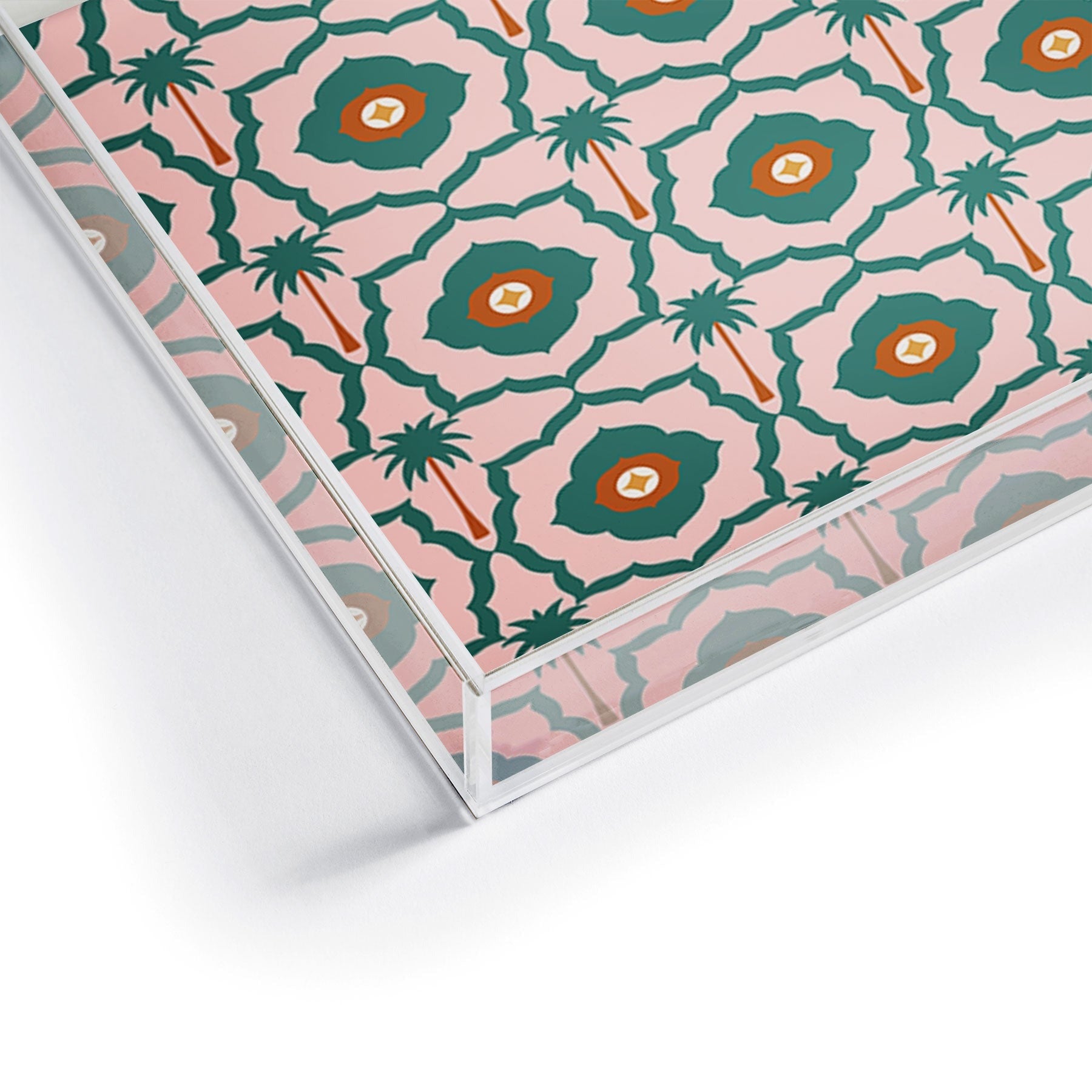 Design by Spark Mid Mod Palm Springs Acrylic Tray