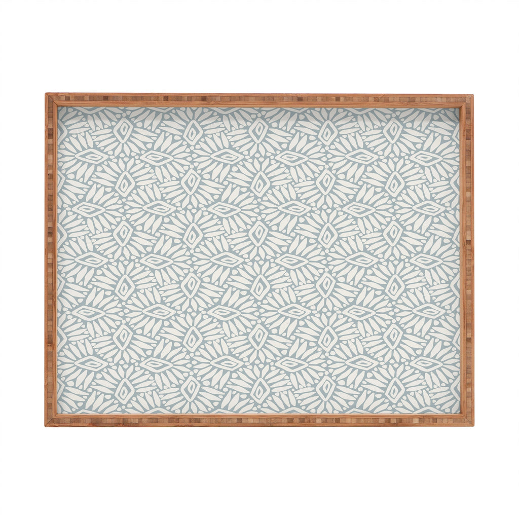 CoastL Studio Palm Ogee Rectangular Tray