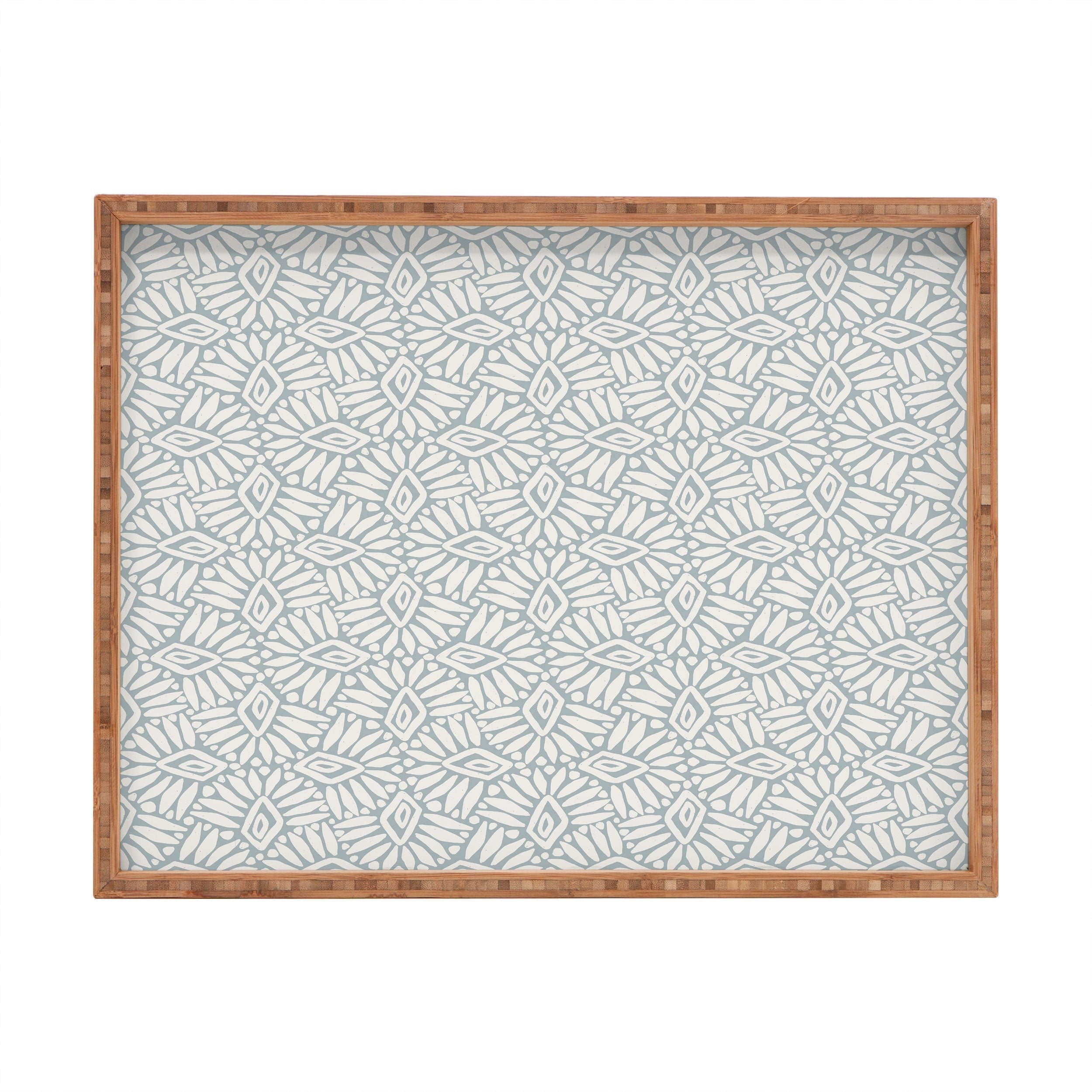 CoastL Studio Palm Ogee Rectangular Tray