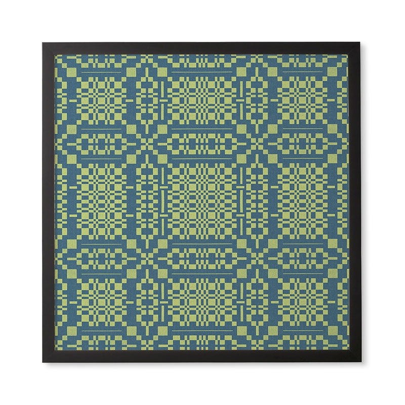 Marta Barragan Camarasa Nostalgic Grid Design Framed Wall Art
