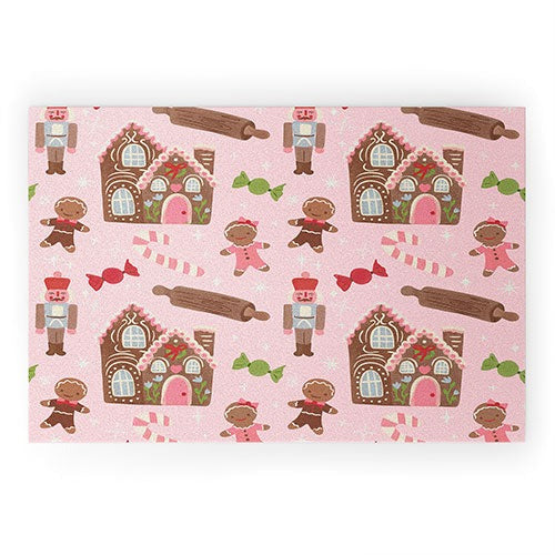 carriecantwell Sweet Christmas Holidays Welcome Mat