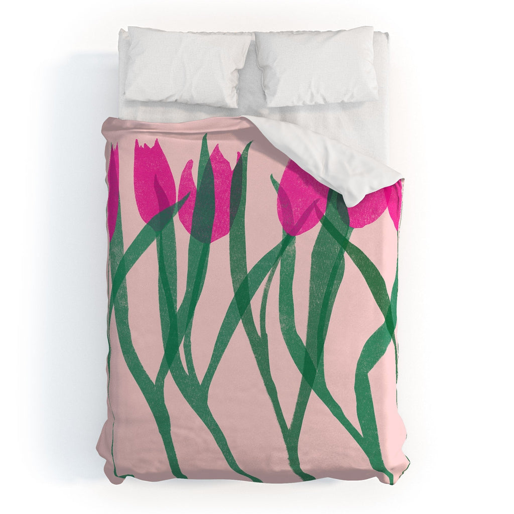 Garima Dhawan tulips 14 Duvet Cover