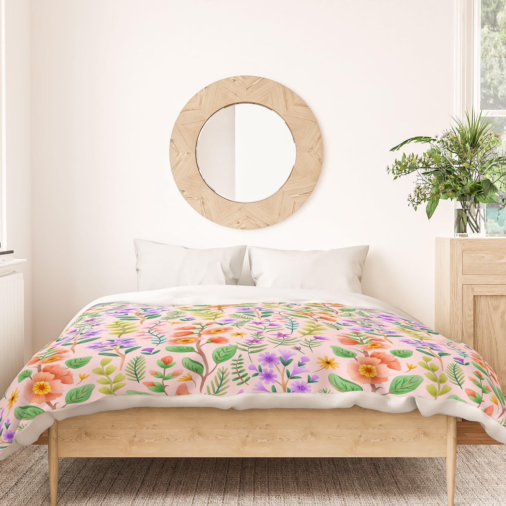 Pimlada Phuapradit Ditsy Spring Floral Duvet Cover