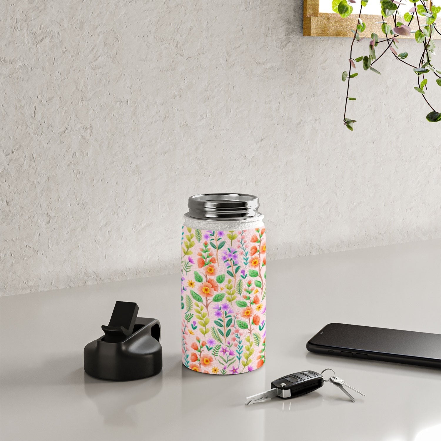 Pimlada Phuapradit Ditsy Spring Floral Water Bottle