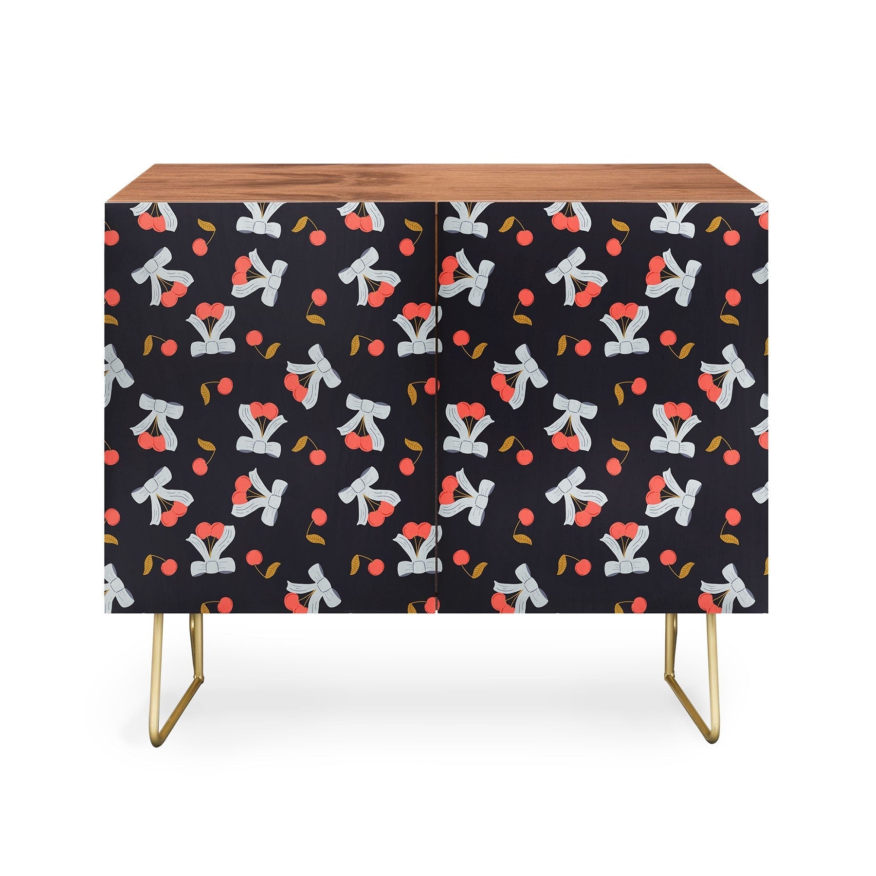 Jennifer Labre Cherries and Bows Credenza