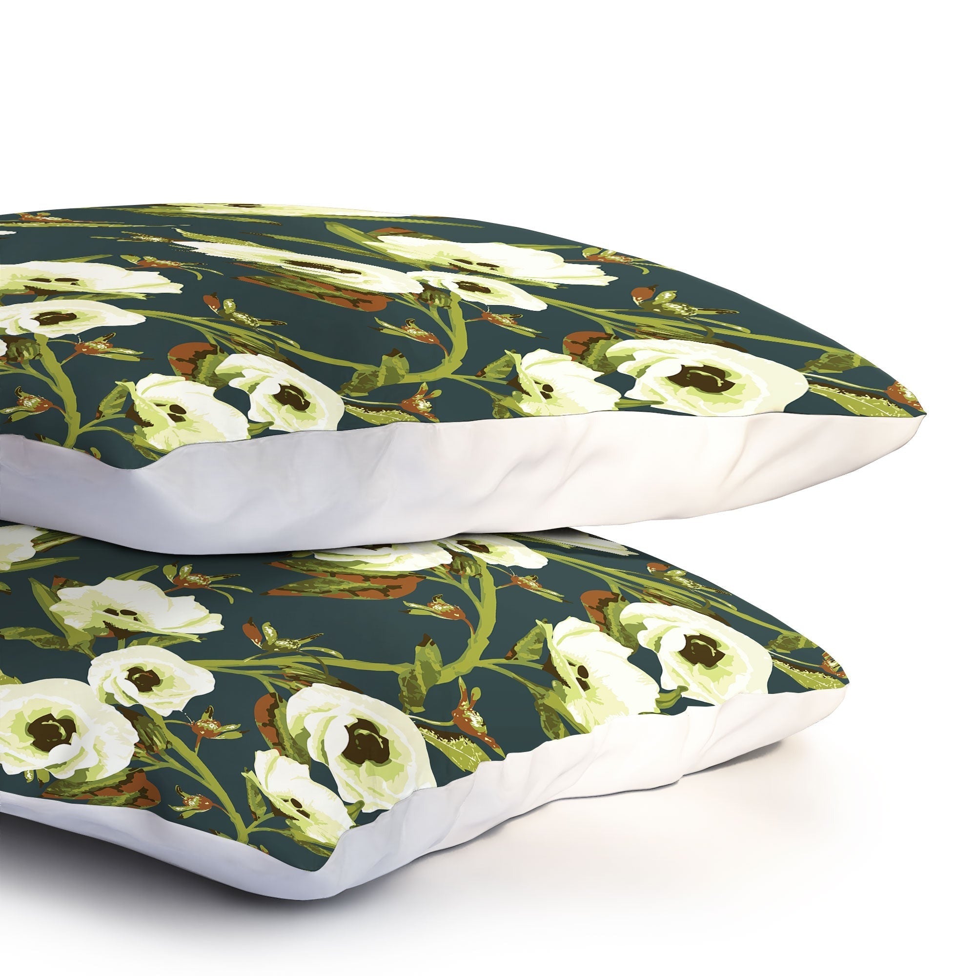 ThirtyOne Illustrations Circa in Olive Pillow Shams