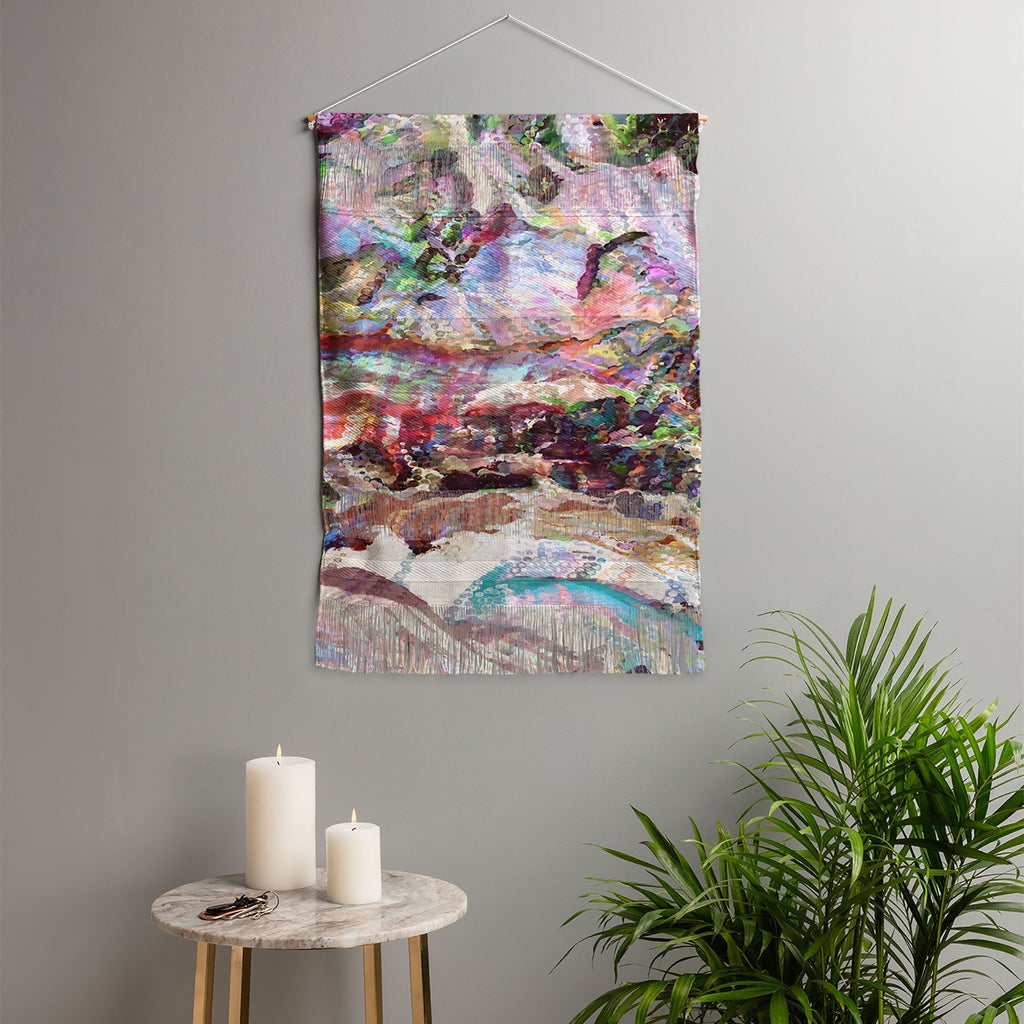 83 Oranges Sequin Haze Wall Hanging Portrait