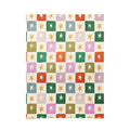 LouBruzzoni Retro Star Block Pattern Poster