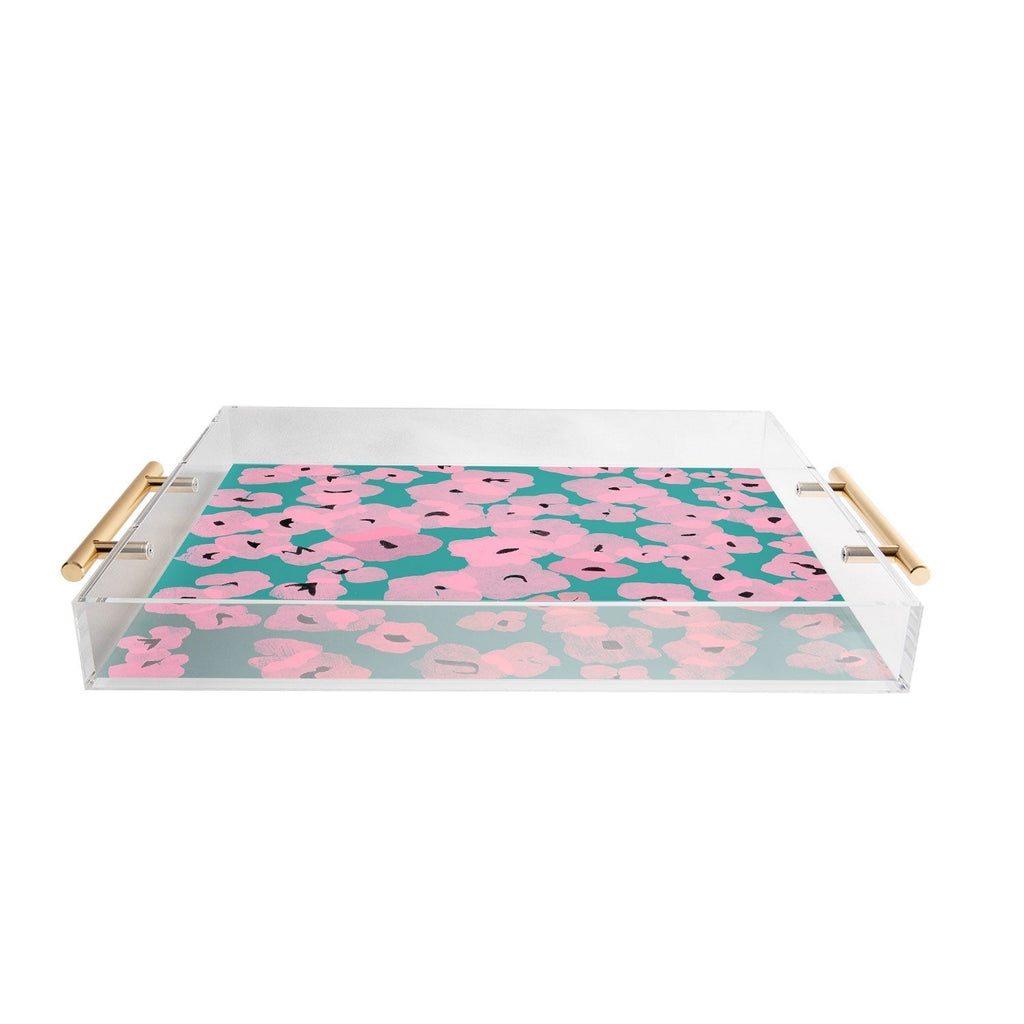 Garima Dhawan hydrangea 14 Acrylic Tray