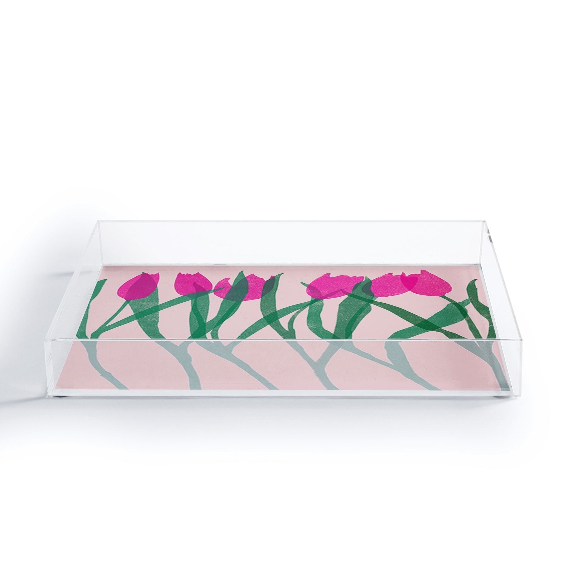Garima Dhawan tulips 14 Acrylic Tray
